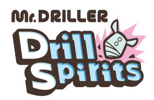 Mr Driller Drill Spirits title screen for Nintendo DS